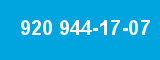 920 944-17-07